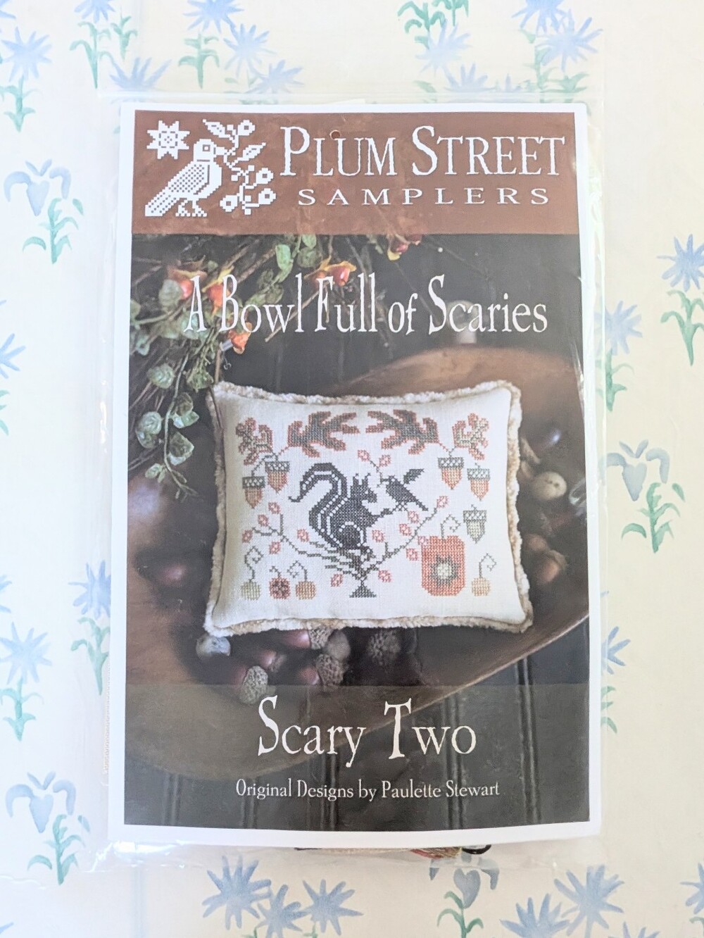 Plum Street Samplers A Bowl Full of Scaries Part Two Kit NEW Cross Stitch DIY